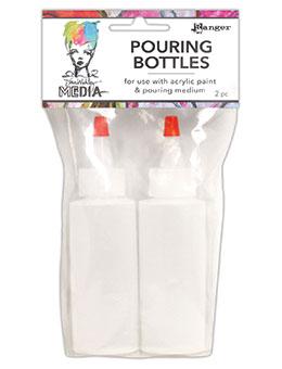 Dina Wakley Media Pouring Bottles Set, 2pcs. Tools & Accessories Dina Wakley Media 