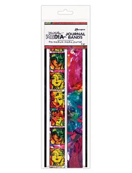 Dina Wakley Media Printed Journal Bands Medium Journal Accessories Dina Wakley Media 