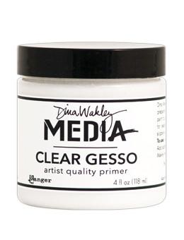 Dina Wakley Media Gesso Clear, 4oz Gesso Dina Wakley Media 