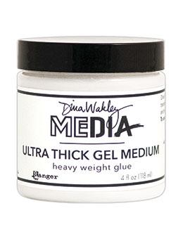 Dina Wakley Media Ultra Thick Gel Medium, 4oz Adhesives & Mediums Dina Wakley Media 