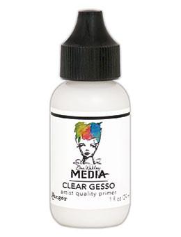 Dina Wakley Media Gesso Clear, 1oz Gesso Dina Wakley Media 