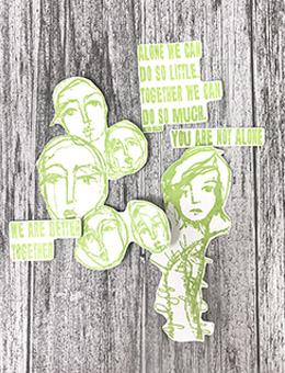 Dina Wakley Media Stamp Better Together Stamps Dina Wakley Media 