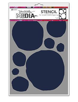 Dina Wakley Media Stencils Circle for Painting Stencil Dina Wakley Media 