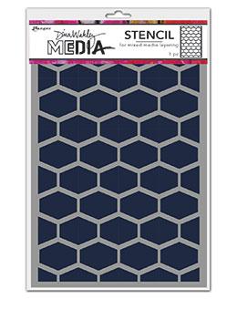 Dina Wakley Media Stencil Lattice Stencil Dina Wakley Media 