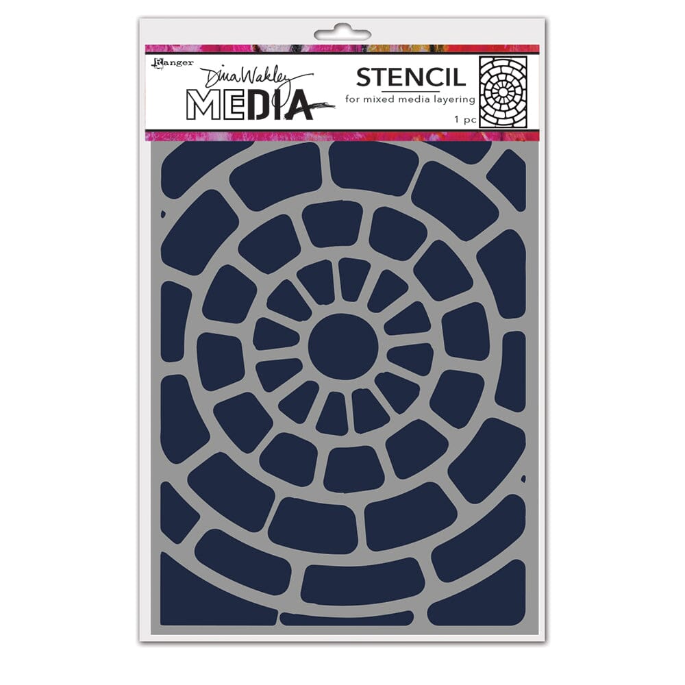 Dina Wakley Media Stencil Cover Stencil Dina Wakley Media 