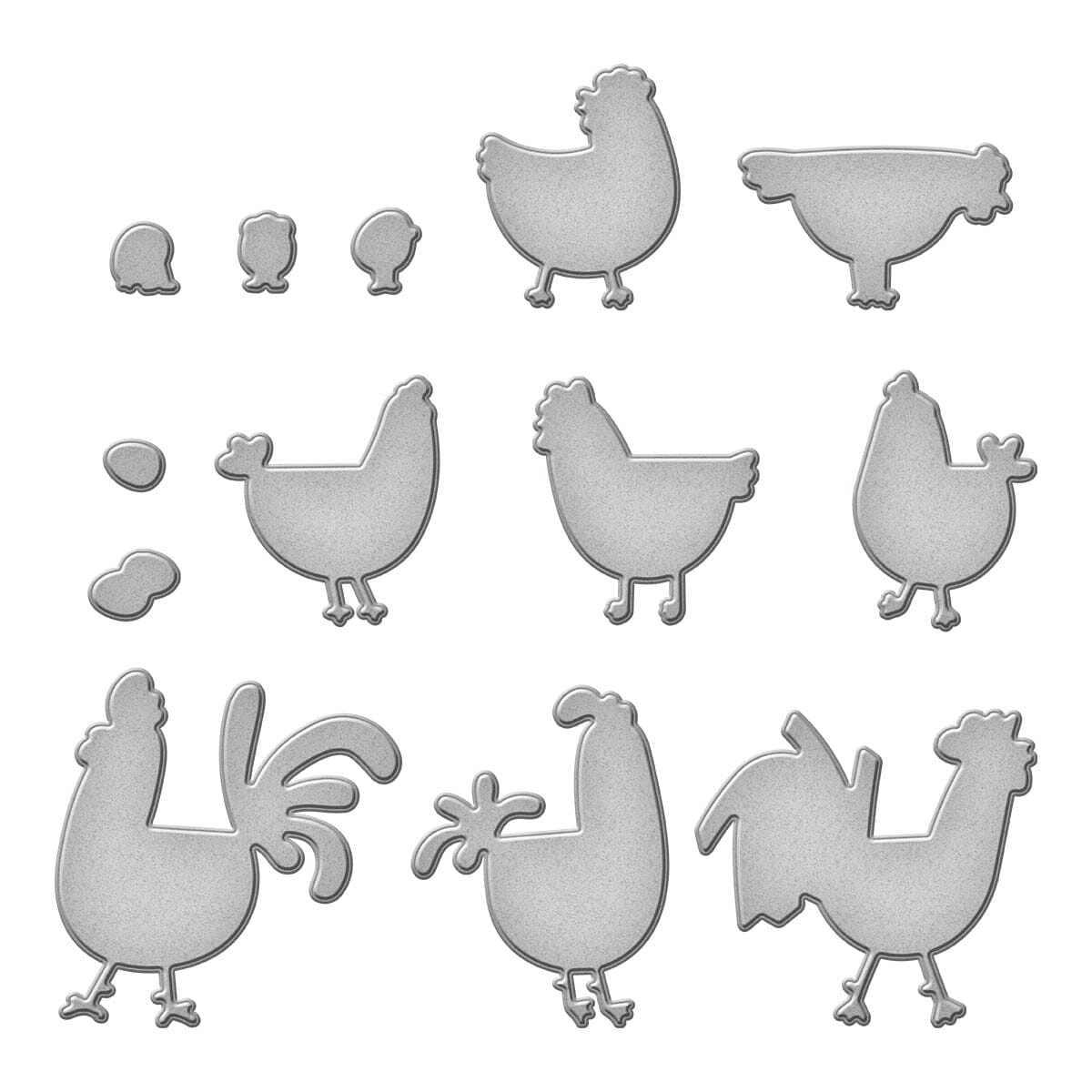 Simon Hurley create. Spellbinders Spring Chicken Die Cutting Dies Simon Hurley 