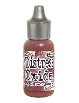 Tim Holtz Distress® Oxide® Re-Inker Aged Mahogany, 0.5oz Re-Inker Tim Holtz 