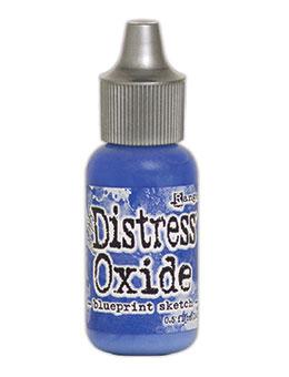 Tim Holtz Distress® Oxide® Re-Inker Blueprint Sketch, 0.5oz Re-Inker Tim Holtz 