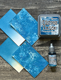 Tim Holtz Distress® Oxide® Ink Pad Re-Inker Uncharted Mariner 0.5oz Ink Distress 