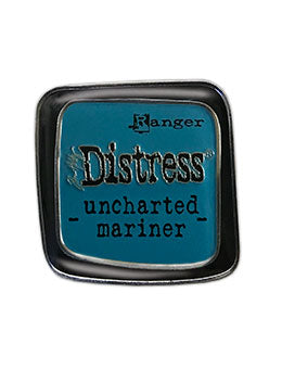 Tim Holtz Distress® Uncharted Mariner Enamel Pin Pin Distress 