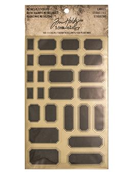 Tim Holtz® Idea-ology Paperie - Metallic Stickers - Labels Idea-ology Tim Holtz Other 