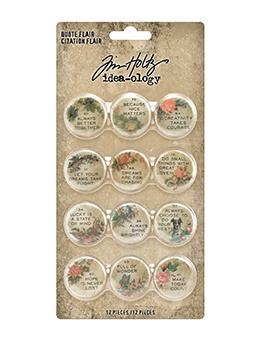 Tim Holtz Idea-ology Quote Flair Idea-ology Tim Holtz Other 