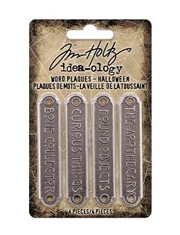 Tim Holtz Idea-ology Word Plaques Halloween Tim Holtz Other 