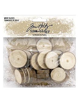 Tim Holtz Idea-ology Wood Slices Christmas Tim Holtz Other 