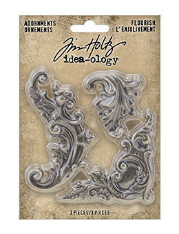 Tim Holtz Idea-ology Adornments Flourish Tim Holtz Other 