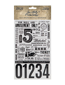 Tim Holtz Idea-ology Remnant Rubs Eccentric Tim Holtz Other 