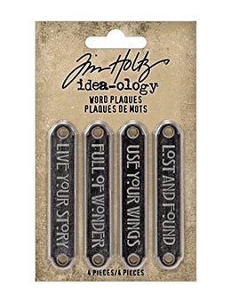 Tim Holtz Idea-ology Word Plaques Tim Holtz Other 