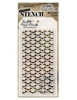 Tim Holtz® Stampers Anonymous - Layering Stencils - Batground Stencil Tim Holtz Other 