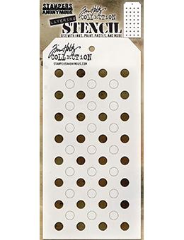 Tim Holtz Idea-ology Shifter Dots Layered Stencil Stencil Tim Holtz Other 