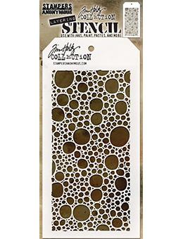 Tim Holtz The Bubbles Stencil Stamps Tim Holtz Other 