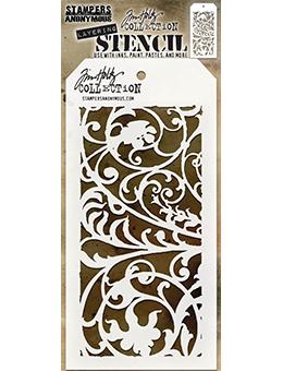 Tim Holtz Layering Stencil Ironwork Stampers Anonymous Tim Holtz Other 