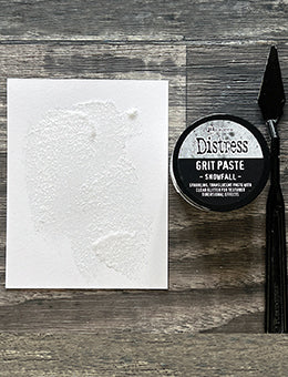 Tim Holtz Distress® Christmas Grit Paste - Snowfall Adhesives & Mediums Distress 