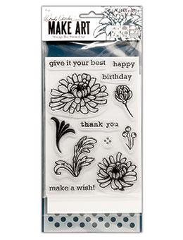 Wendy Vecchi Stamp, Die & Stencil Set - Thank You Set Wendy Vecchi 