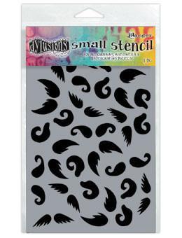 Dylusions Stencils Stash of 'Tache Stencil Dylusions Small 5 x 8 Inches 